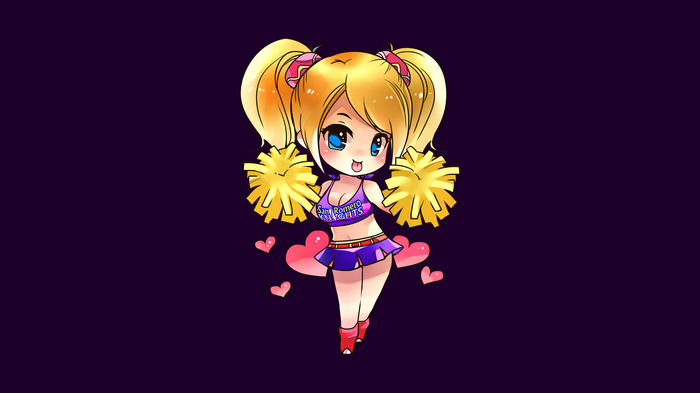 Chibi Juliet Starling with Pom-Poms