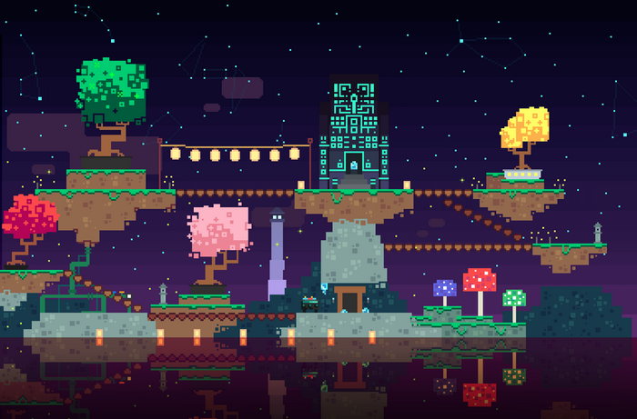 Pixels Pixel Art Video Games Fez