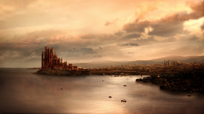 Red Keep castle in King's Landing, Game of Thrones