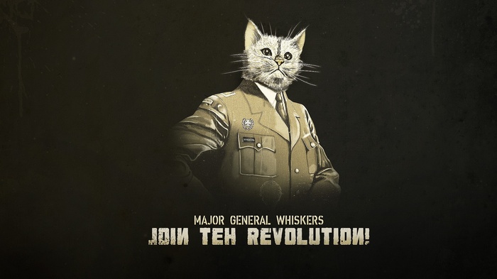 Major General Whiskers Joins the Revolution