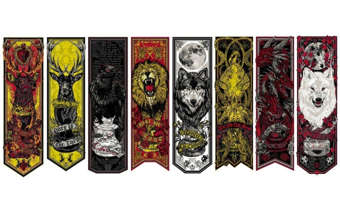 Game of Thrones House Sigils Banners