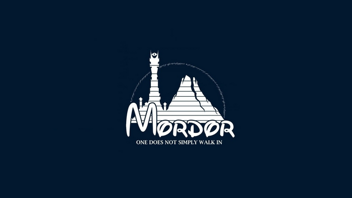 Mordor Disney Parody with Sauron's Tower