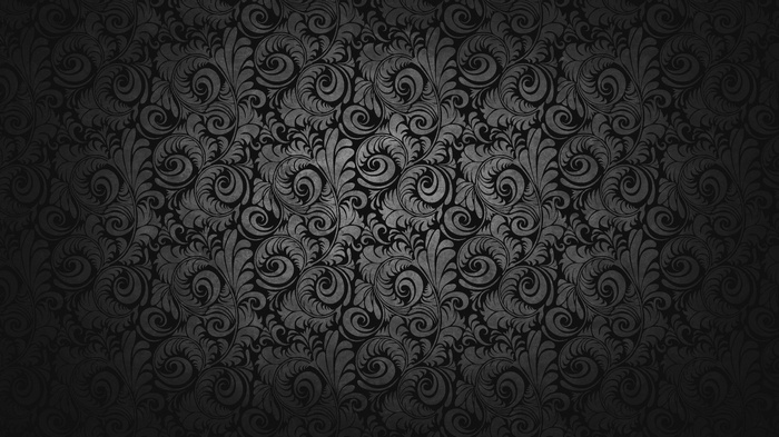 Dark floral pattern texture