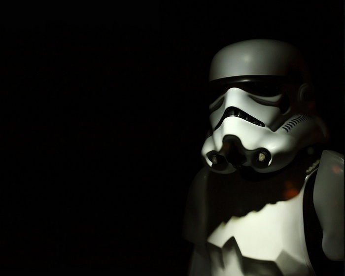 Star Wars Stormtrooper helmet and armor