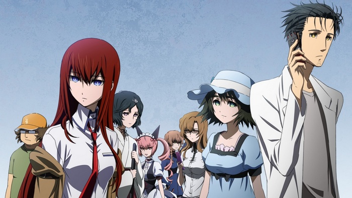 Steins;Gate Characters in a Line