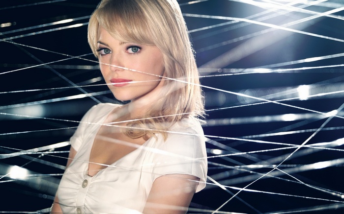 Emma Stone as Gwen Stacy in The Amazing Spider-Man