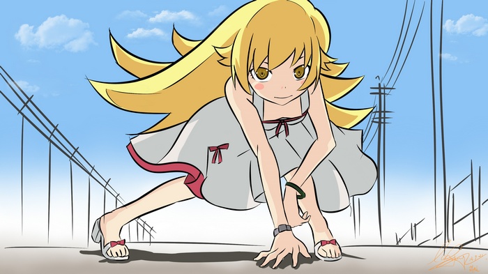 Oshino Shinobu from Monogatari Series
