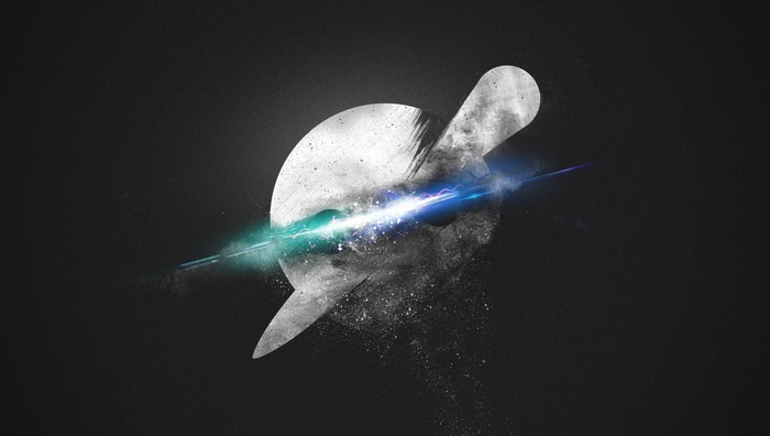 Knife Party abstract digital art