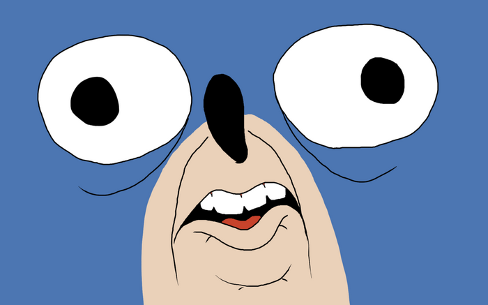 Sonic the Hedgehog meme face