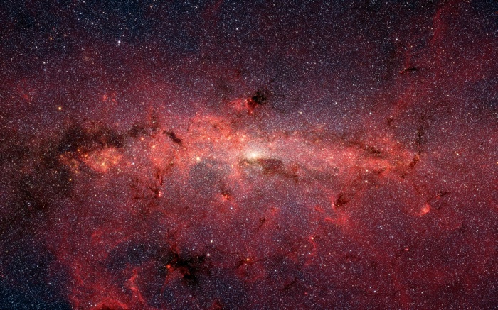 Vast expanse of the Milky Way galaxy