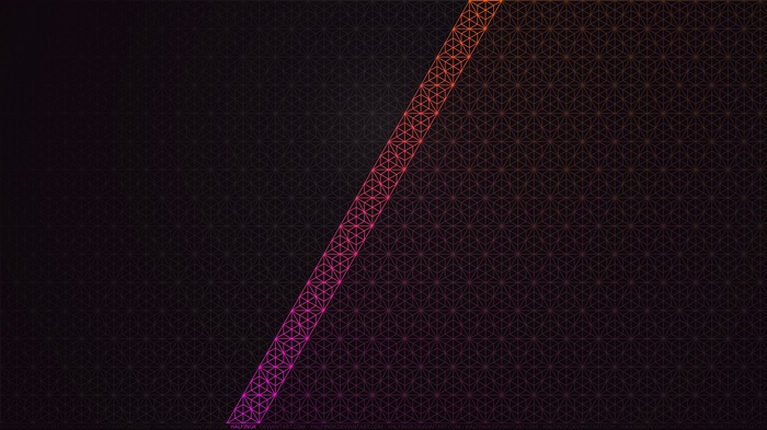 Digital art with geometric pattern and gradient