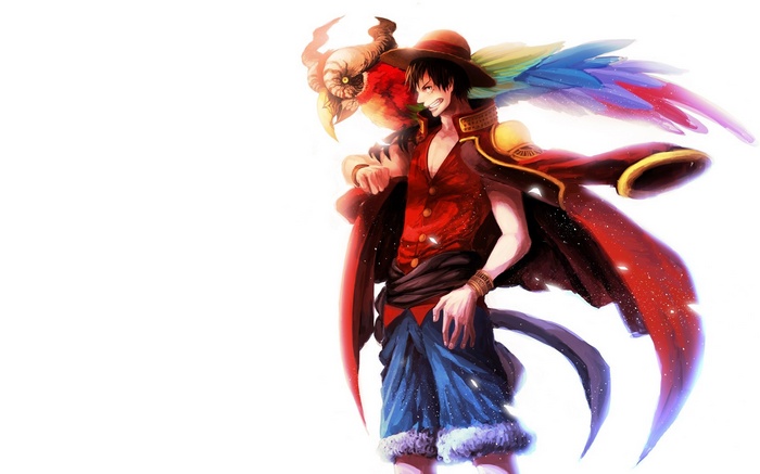 anime boys Monkey D Luffy anime One Piece