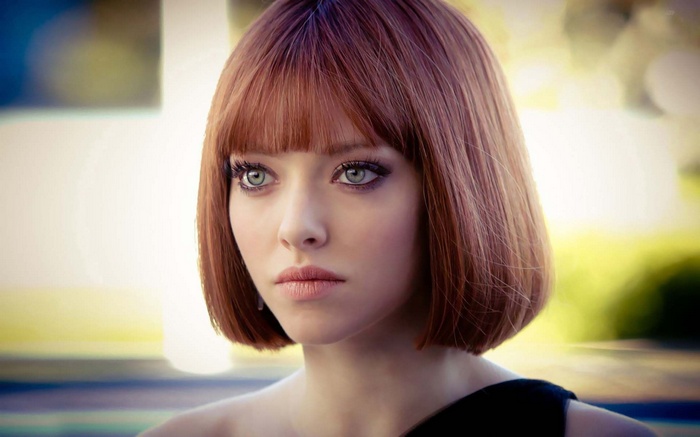 face women redhead actress celebrity Amanda Seyfried movies In Time green eyes