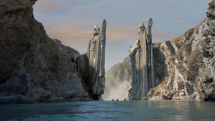 The Lord of the Rings The Fellowship of the Ring The Lord of the Rings movies Argonath