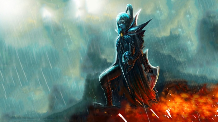 Phantom Assassin in the rain