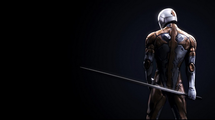 Gray Fox with Katana from Metal Gear Solid