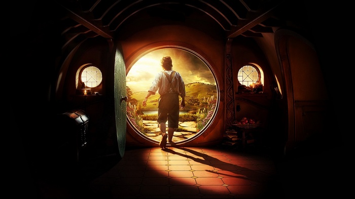 The Hobbit: Bilbo Baggins Opens His Door