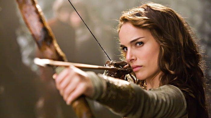Natalie Portman as an archer in Your Highness