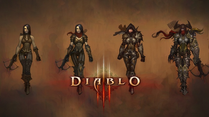 Diablo III Demon Hunters in Armor