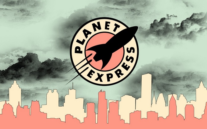Futurama Planet Express Logo