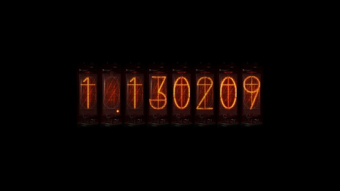 Steins;Gate Divergence Meter Nixie Tubes