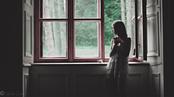 Woman by a window, Jakub Duda