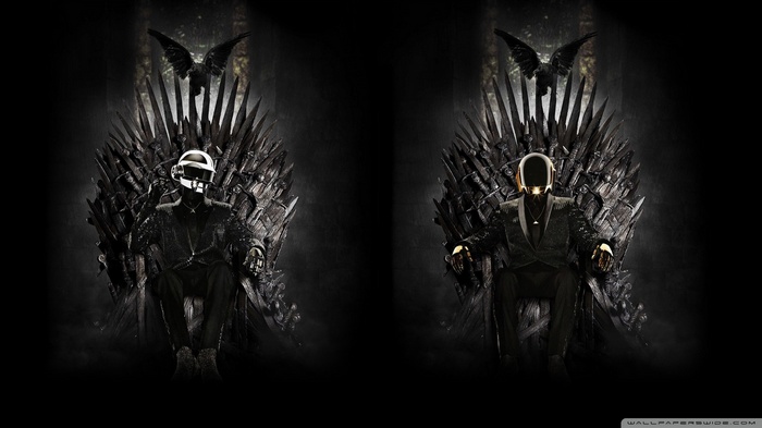 Daft Punk on the Iron Throne