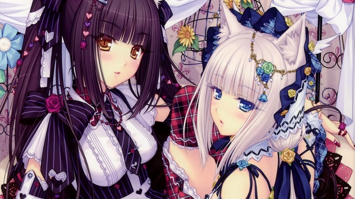 Chocolat and Vanilla from Neko Para