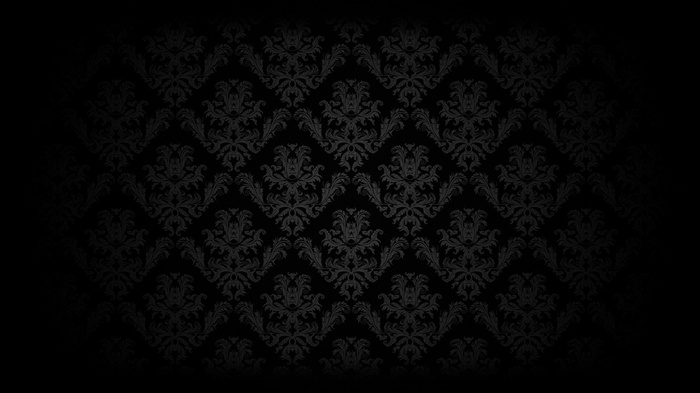 Dark damask pattern texture