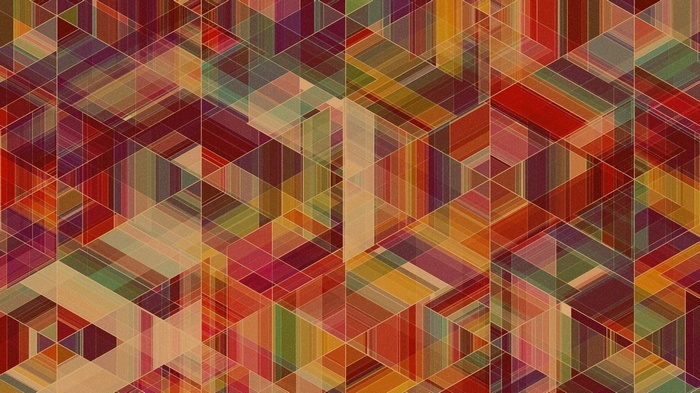 Abstract geometric pattern by Simon C. Page