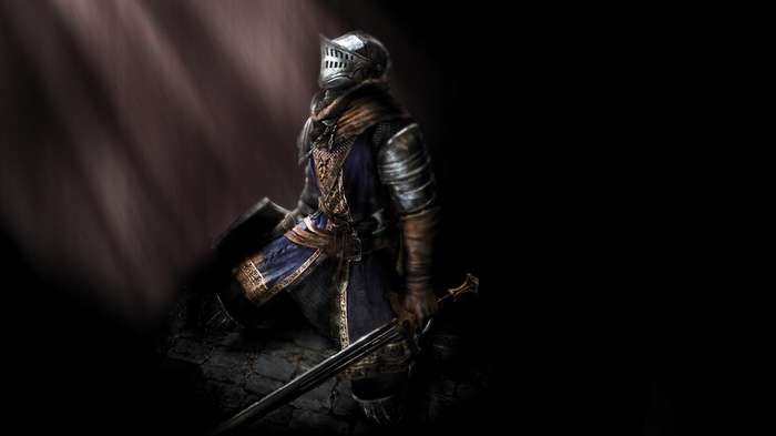 Dark Souls II Knight with Sword and Shield