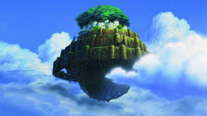 Castle in the Sky floating island