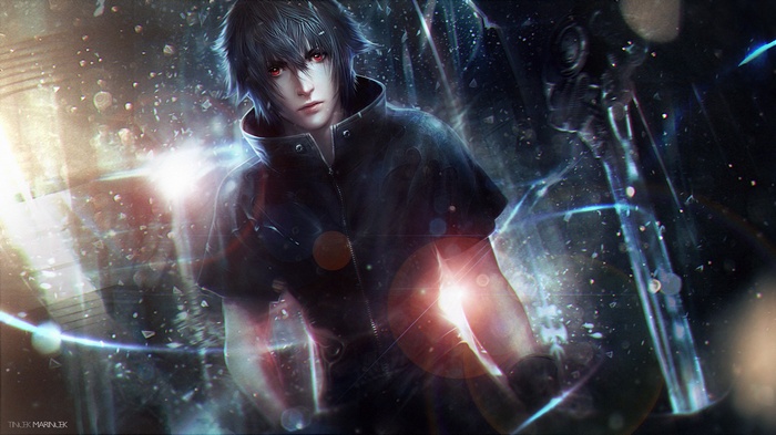 Noctis from Final Fantasy XV by Valentina Remenar