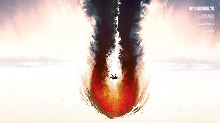 Noisia & Spor Falling Through Artwork