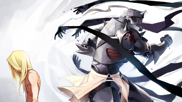 Full Metal Alchemist: Alphonse Elric and Edward Elric