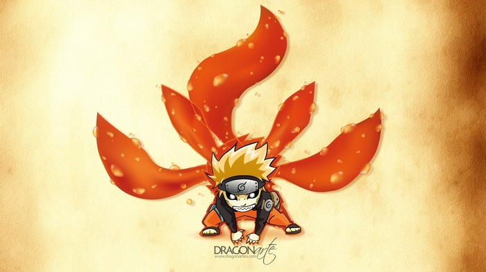 Naruto Uzumaki with Nine-Tails