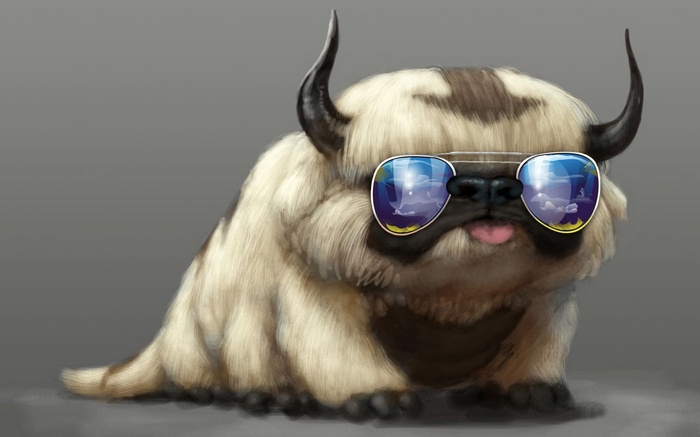 Avatar The Last Airbender Appa glasses