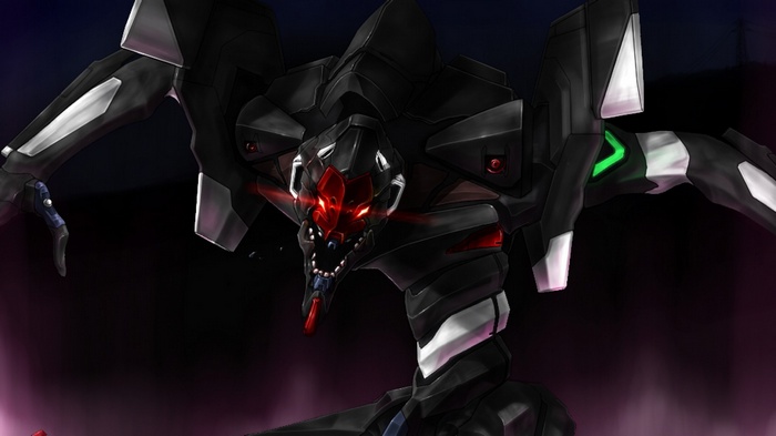 Black EVA Unit 03 from Neon Genesis Evangelion