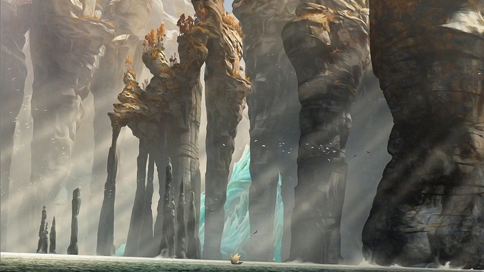 How to Train Your Dragon Concept Art