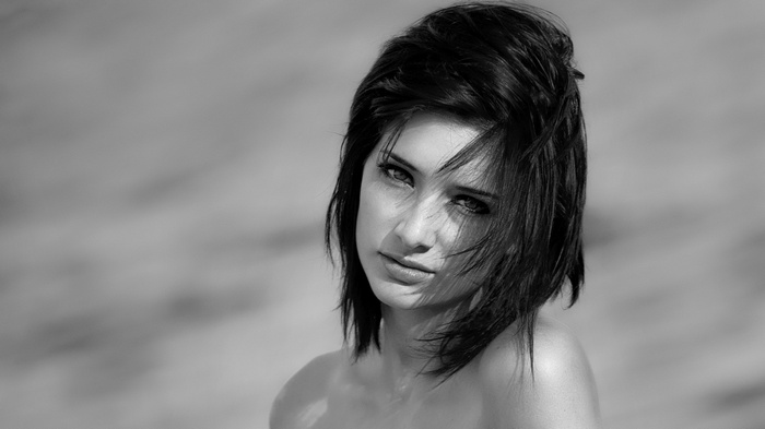 Monochrome portrait of Susan Coffey