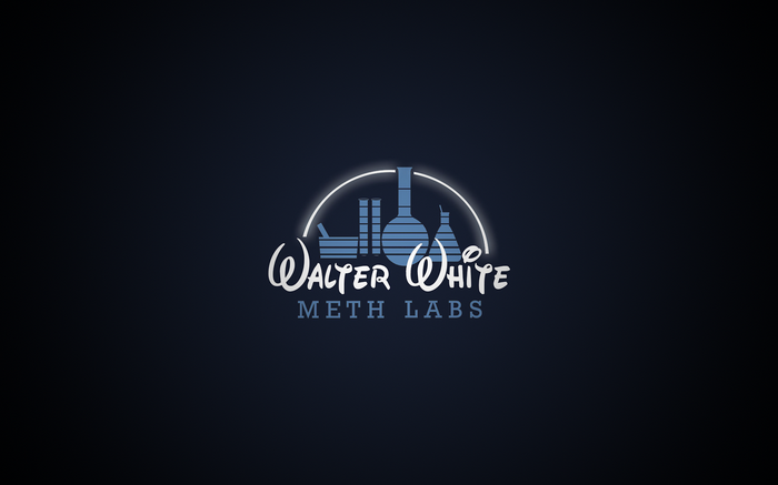 Walter White Meth Labs Logo Parody