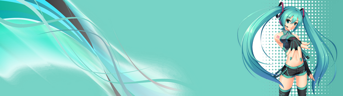 Hatsune Miku anime anime girls Vocaloid