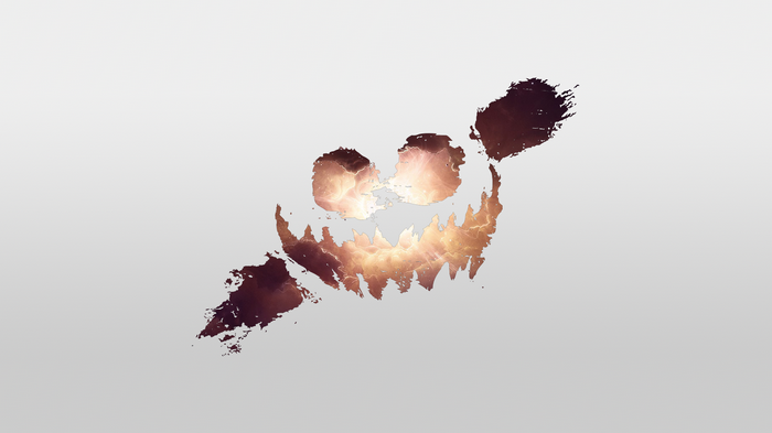 Knife Party logo with lightning and clouds