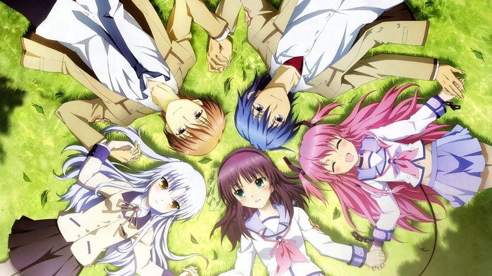 anime school uniform anime boys Nakamura Yuri Angel Beats Tachibana Kanade anime girls Yui Angel Beats Otonashi Yuzuru Hinata Hideki