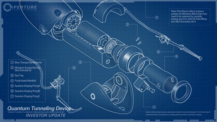 Portal game Aperture Laboratories Valve Corporation artwork Companion Cube Portal 2 GLaDOS blueprints video games Portal Gun