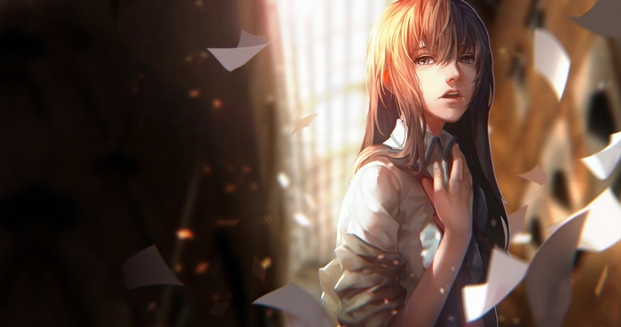 Makise Kurisu from Steins;Gate