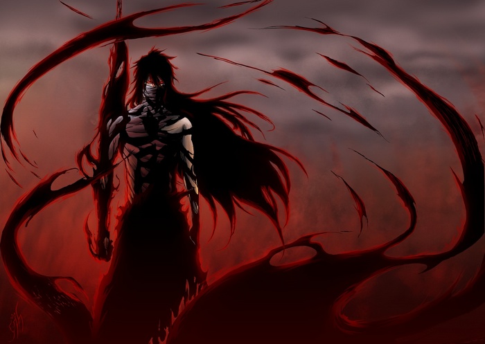 Final Getshuga Tensho manga anime boys Kurosaki Ichigo anime Bleach Mugetsu fantasy art