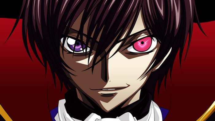 Lelouch Lamperouge with Geass Eyes from Code Geass