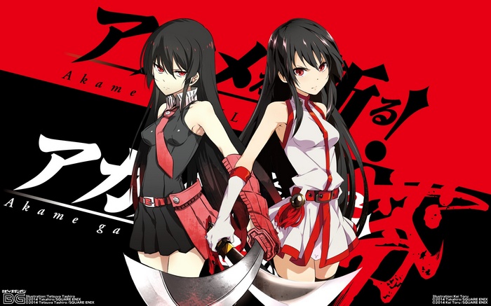 Akame and Akame ga Kill! Anime Girls