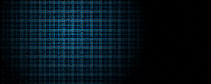 Blue and black abstract digital pattern gradient